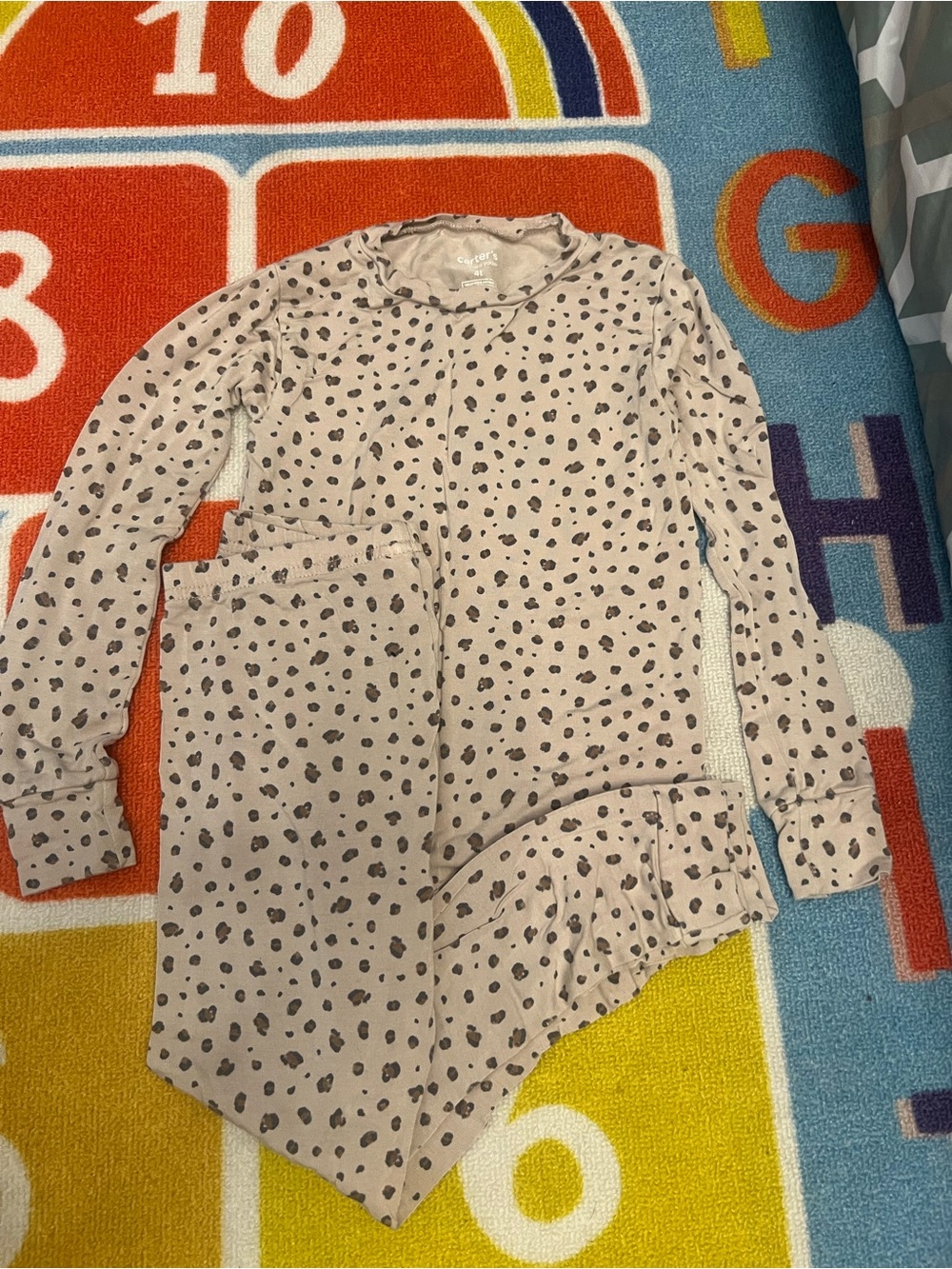 4T Girls Pajama Lot – Carter’s, Burt’s Bees & H&M – $13